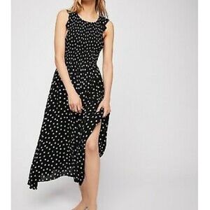 Free People Butterflies Midi Dress